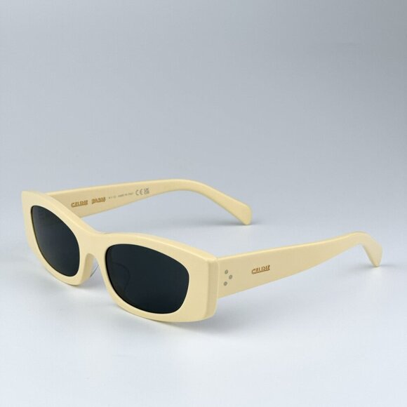 Celine Accessories - Celine CL40245U 39A BRAND NEW Sunglasses Butter Beige Smoke Geometric Unisex